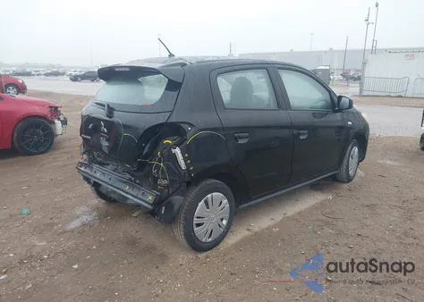 2024 Mitsubishi Mirage Es/Le from USA, damaged, VIN ML32AUHJ0RH019725